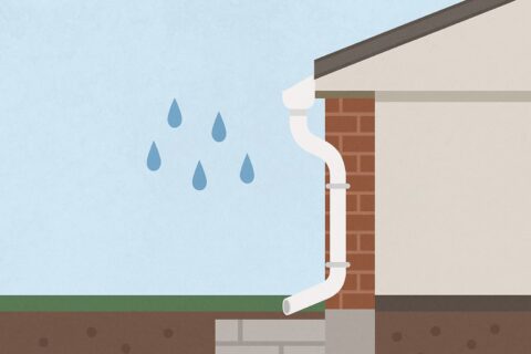 do gutters prevent water in basements