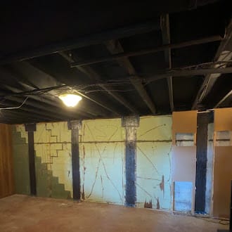 Carbon Fiber Wall Reinforcement in Lacon